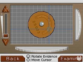 Las pruebas podremos examinarlas rot�ndolas y gir�ndolas en 3D para encontrar pistas ocultas.