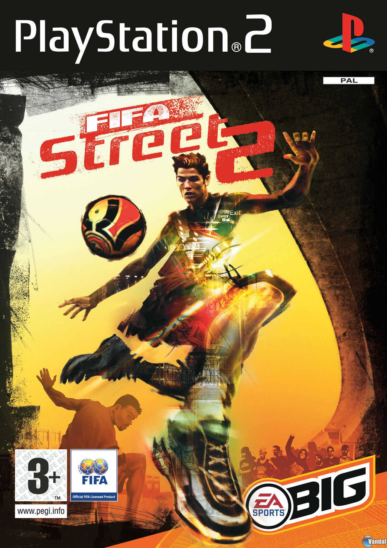 Fifa Street 2 Videojuego Ps2 Psp Xbox Pc Y Gamecube Vandal