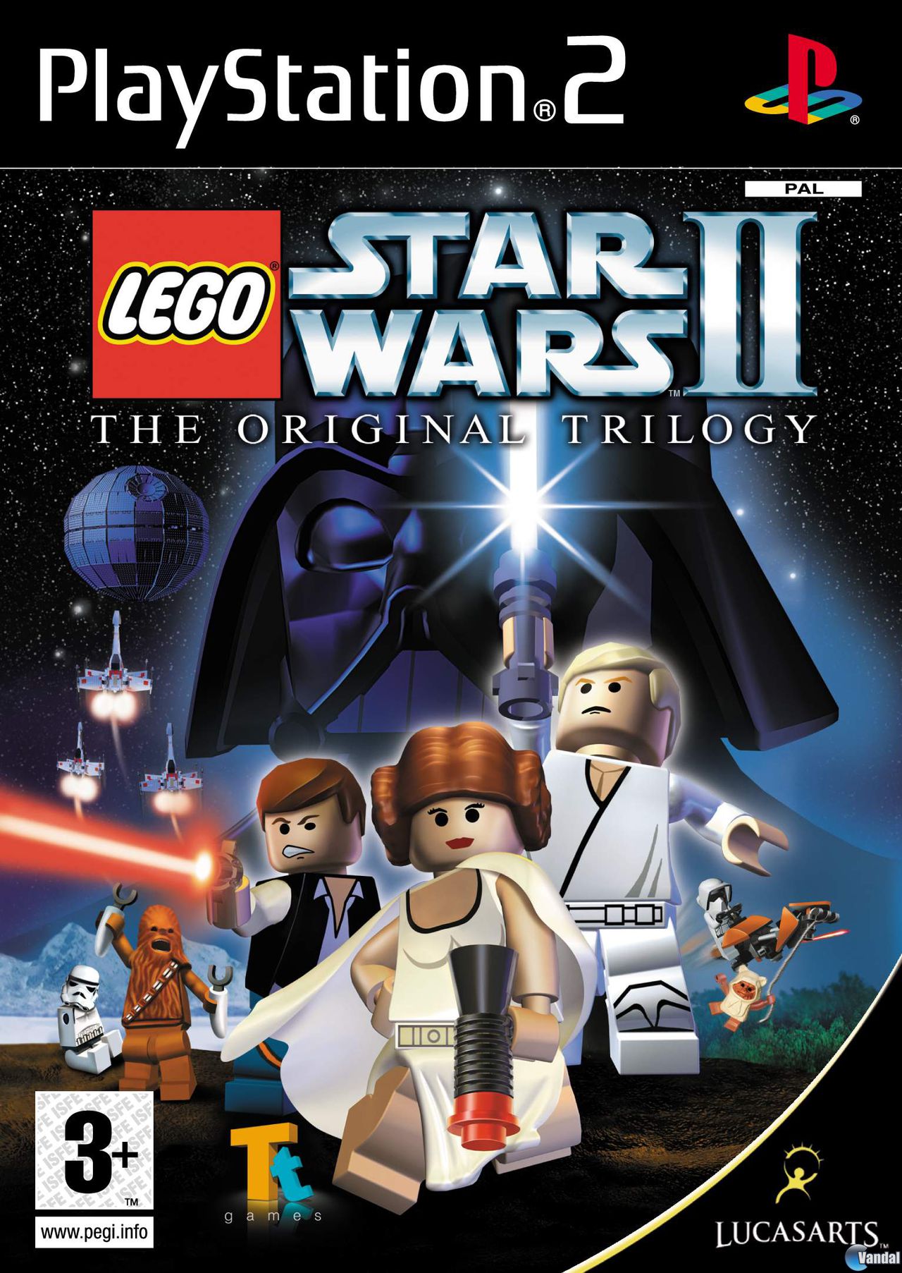 Calígrafo éxtasis Regresa LEGO Star Wars 2: The Original Trilogy - Videojuego (PS2, PSP, Xbox 360,  NDS, GameCube, Xbox, Game Boy Advance y PC) - Vandal