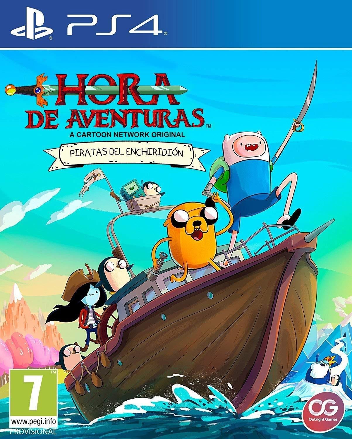 Hora de Aventuras: Piratas Enchiridión - Videojuego (PS4, y Xbox - Vandal