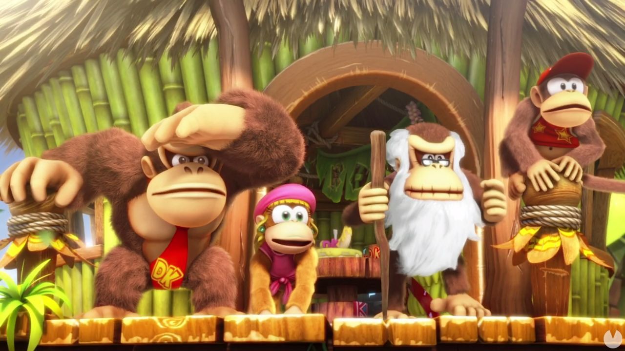Todos los Personajes jugables de Donkey Kong Country: Tropical Freeze - Donkey Kong Country: Tropical Freeze