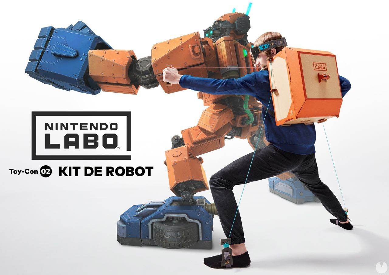 Especialidad Amigo por correspondencia Correlación Nintendo Labo Toy-Con 02 - Kit Robot - Videojuego (Switch) - Vandal