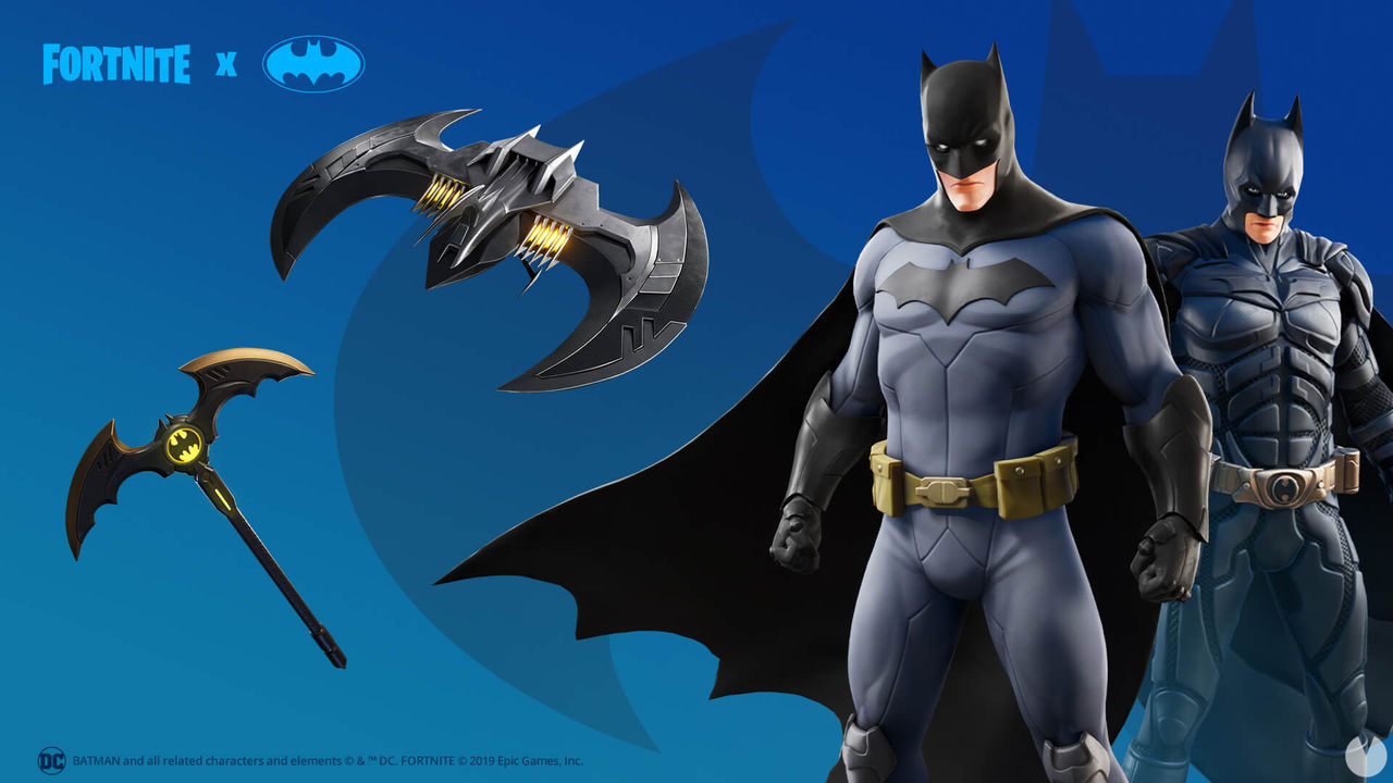 Fortnite: Batman and Gotham City land with a new scenario, costumes and accessories