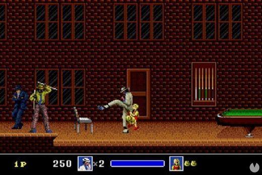 En el 'Moonwalke'r de Mega Drive teníamos que rescatar a “los clones” de esta niña de coletas rubias, ocultos en puertas, arbustos, ventanas…