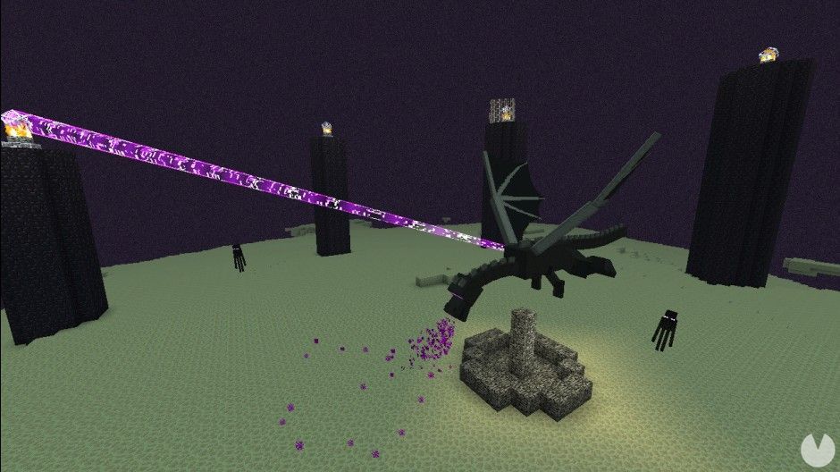 Minecraft - The End, Ender Dragon and Final Boss