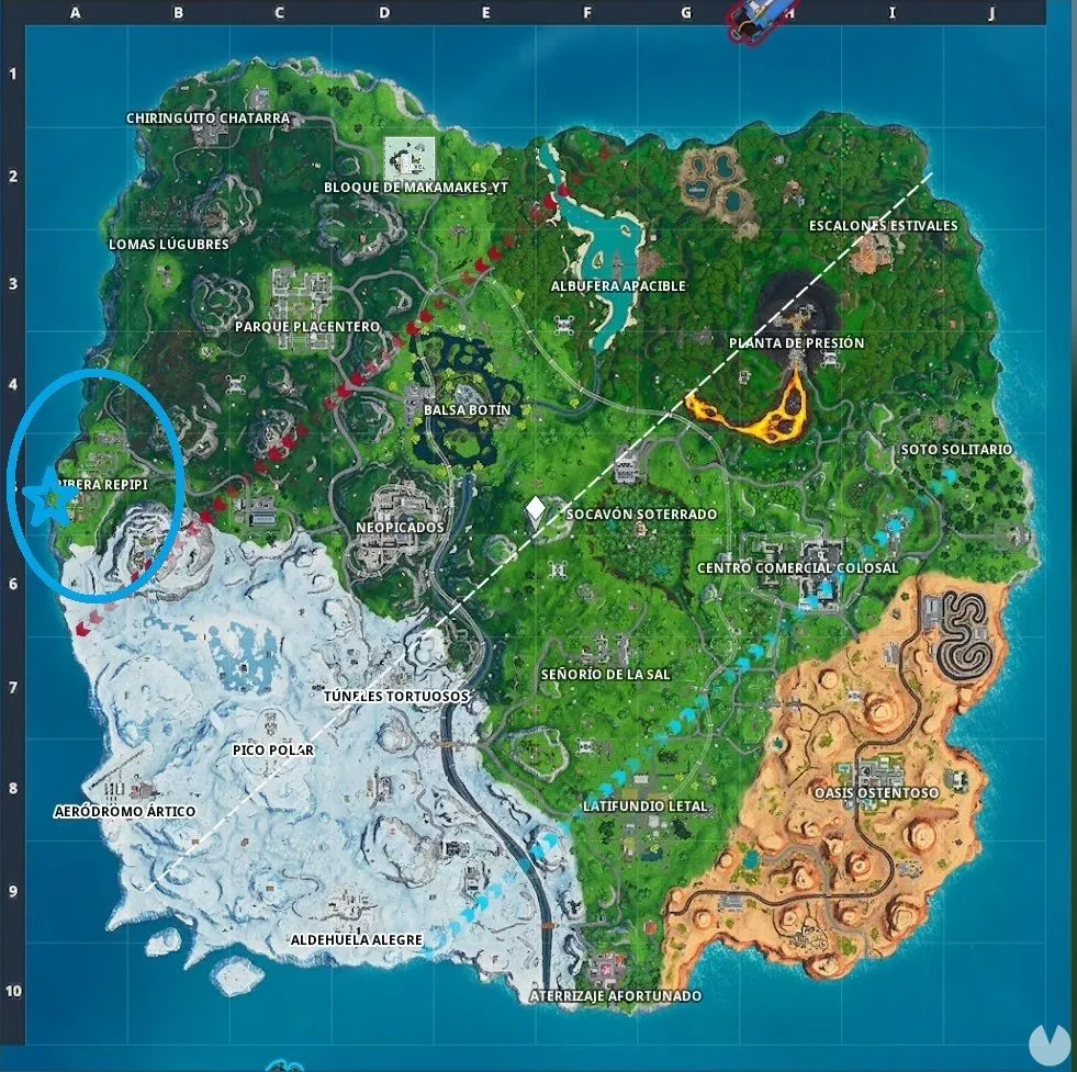 Fortnite Fortbyte 03 Location Fortbyte 3 En Fortnite Como Y Donde Encontrarlo