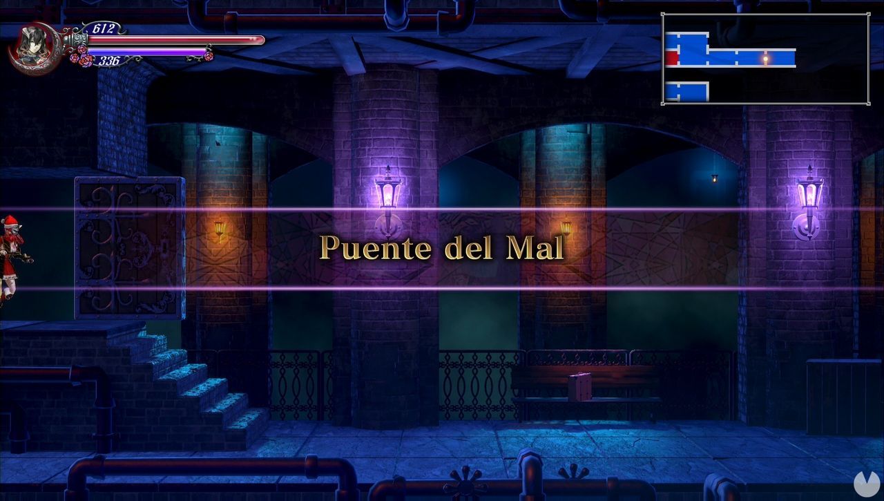 Puente del Mal al 100% en Bloodstained: Ritual of the night - Bloodstained: Ritual of the Night