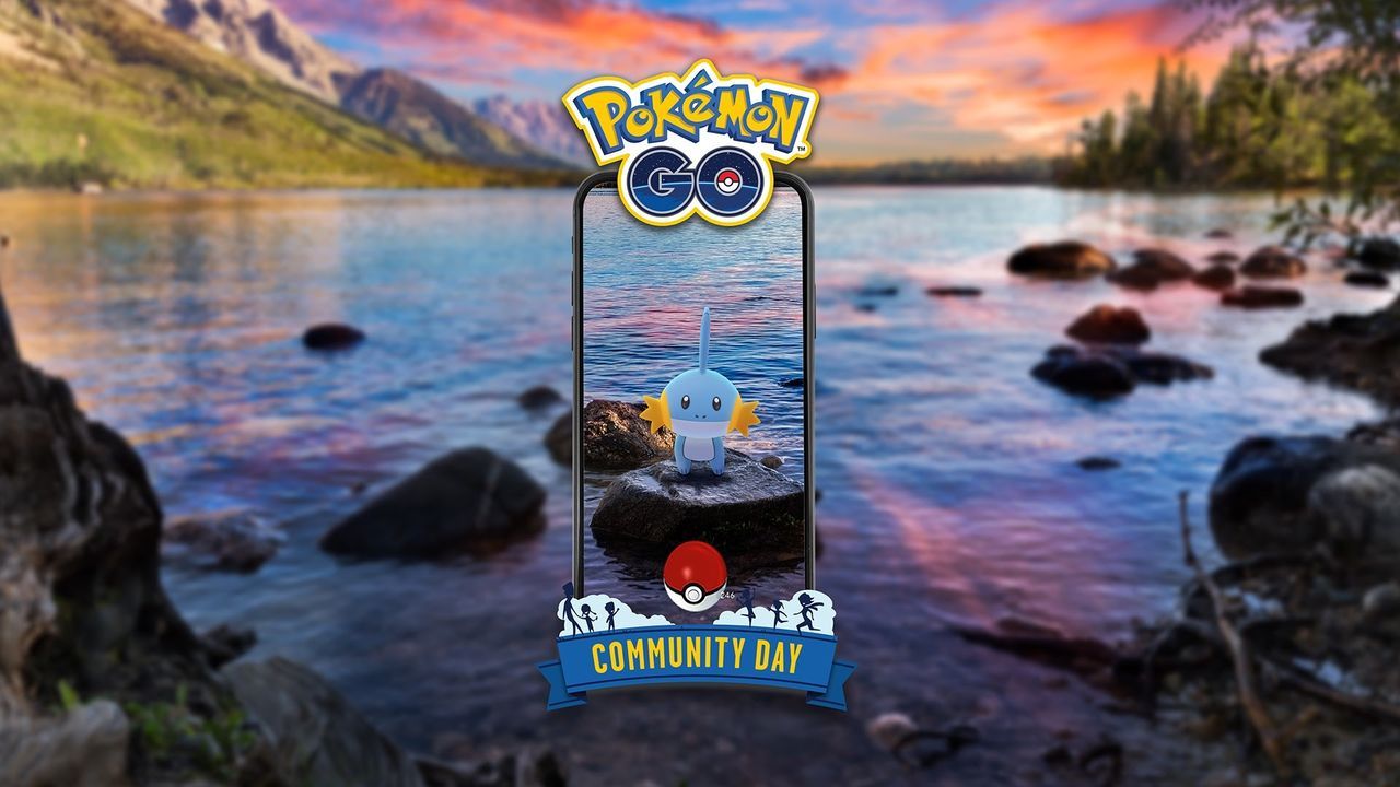 Pokémon GO: El 21 de julio es el próximo Día de la Comunidad con Mudkip