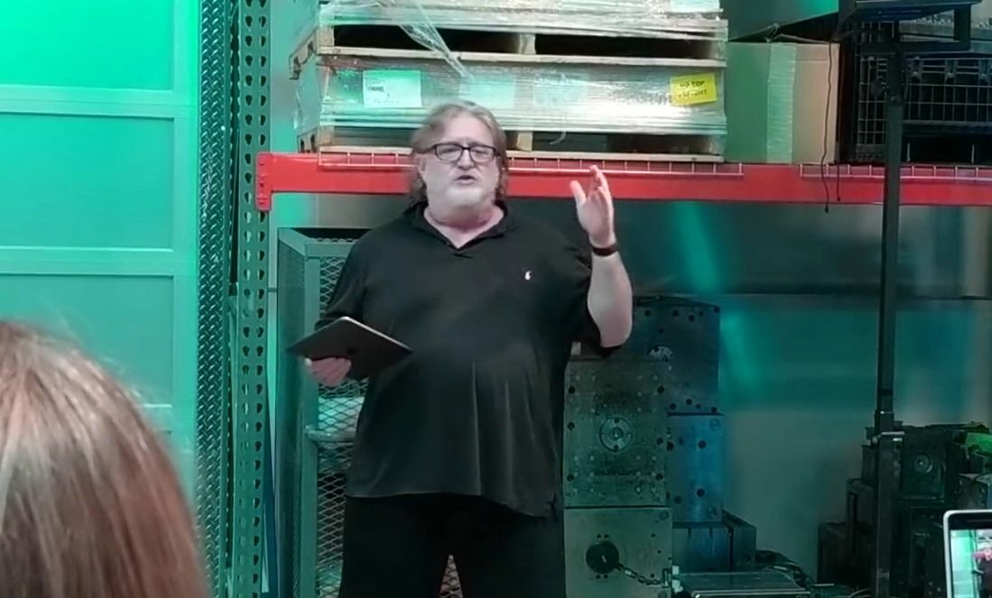 Imagen 1 de Gabe Newell hace un chascarrillo sobre Half-Life 3 en la presen...