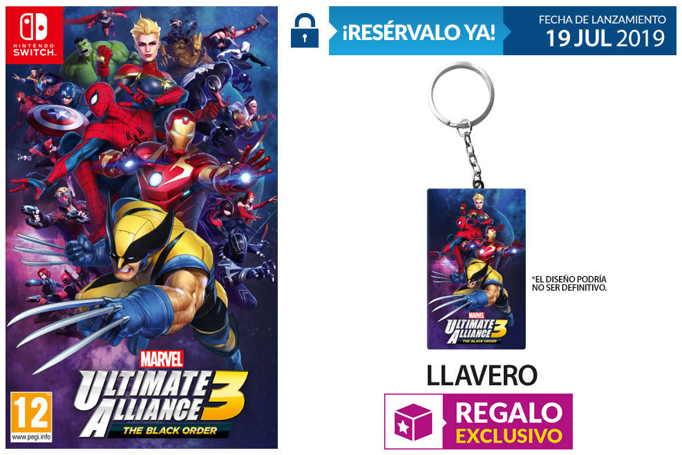 Game detalla los incentivos de la reserva de Marvel Ultimate Alliance 3