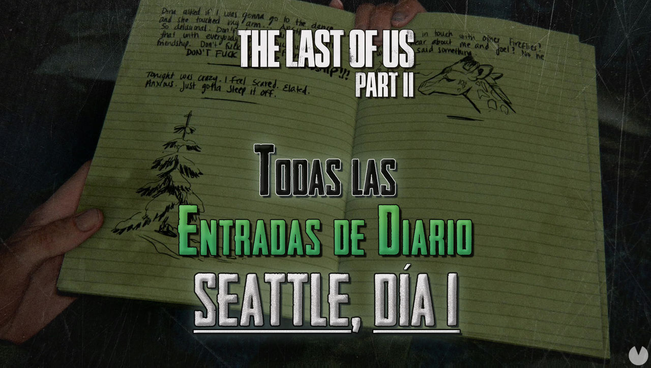 TODAS las entradas de diario de Seattle, da 1 en The Last of Us 2 - The Last of Us Parte II