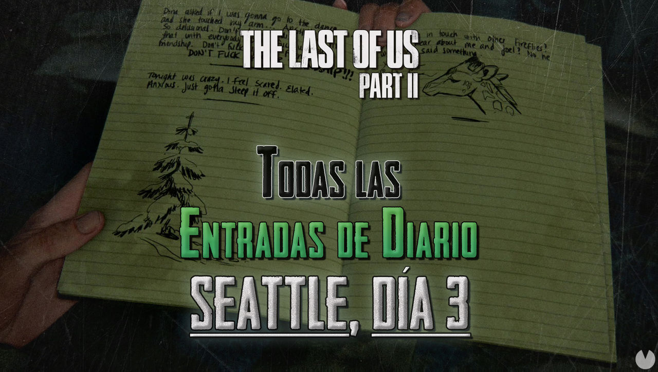 TODAS las entradas de diario de Seattle, da 3 en The Last of Us 2 - The Last of Us Parte II
