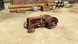GTA 5 - Vehculos de trabajo: Tractor