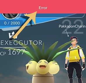 Códigos de Error de Pokémon Go y soluciones