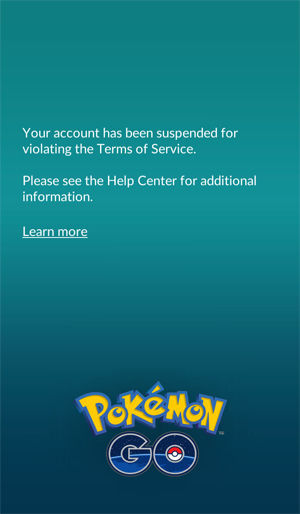 ¿Qué hacer si te banean en Pokémon Go?