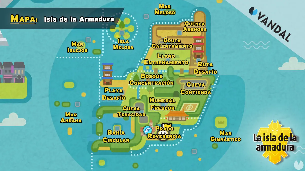 Pokémon Espada y Escudo: cómo hacer que los Pokémon te sigan por el mapa en  la expansión Isla de la Armadura