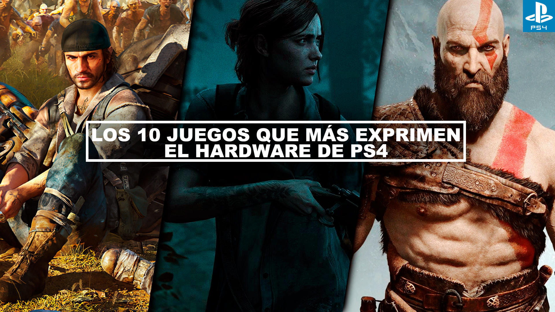 Línea del sitio documental Trueno Los 10 juegos de PS4 con los mejores gráficos y los más exigentes