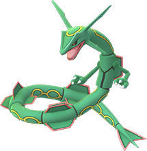 Pok�mon Go - Pok�mon legendarios de tercera generaci�n: Rayquaza