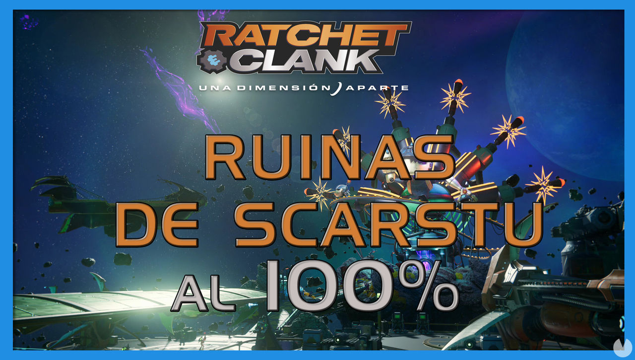 Ruinas de Scarstu en Ratchet & Clank: Una dimensin aparte al 100% - Ratchet & Clank: Una Dimensin Aparte