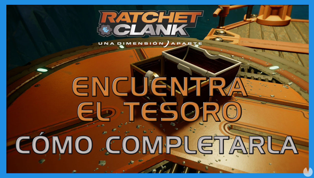 Encuentra el tesoro en Ratchet & Clank: Una dimensin aparte al 100% - Ratchet & Clank: Una Dimensin Aparte