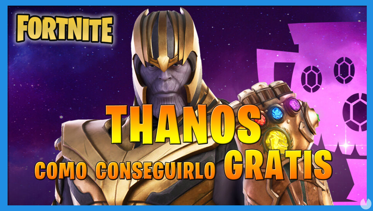 Fortnite: Cómo conseguir a Thanos gratis