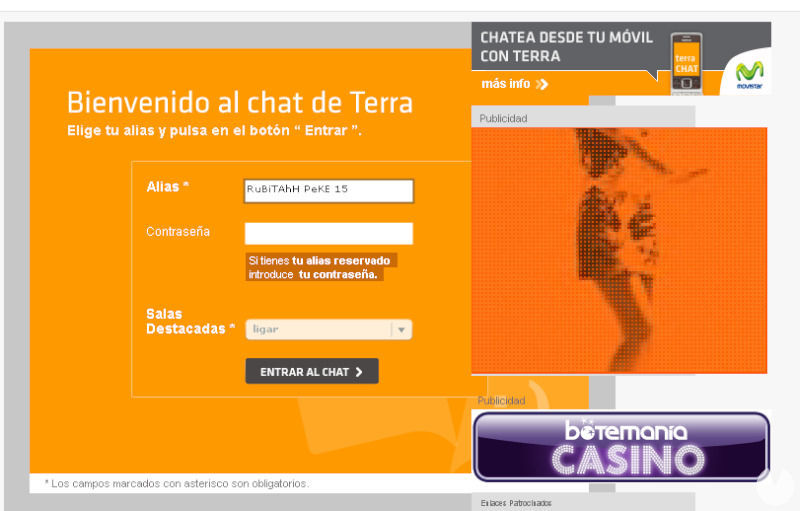 Terra chat Bate Papo