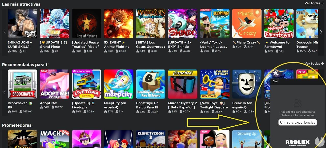 Roblox - How to chat with friends
