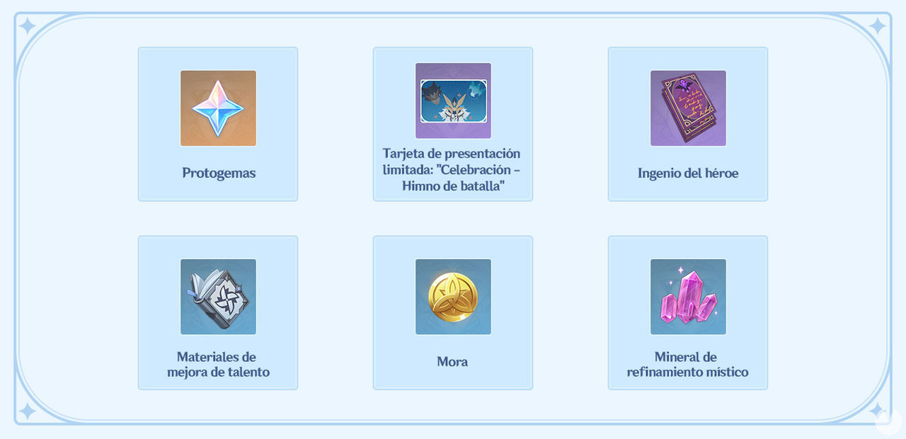 Recompensas de Protogemas gratis y más en Leyenda de la espada errante