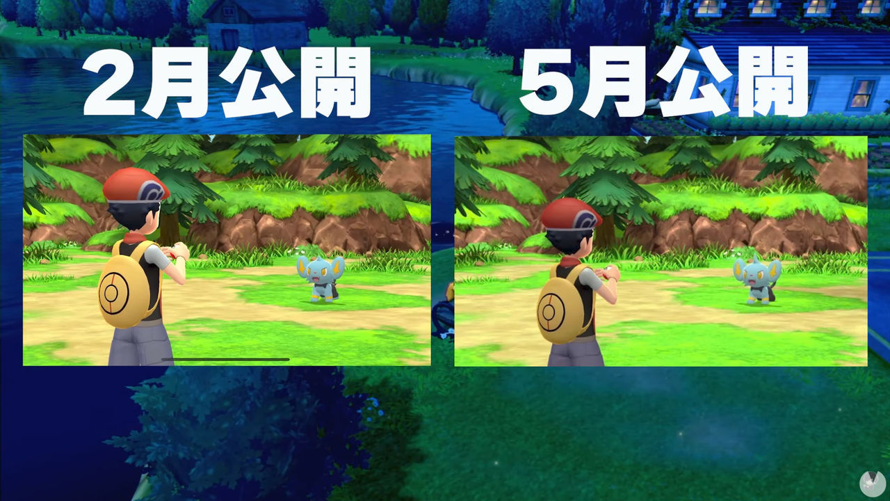 Pokémon Diamante Brillante / Perla Reluciente ha actualizado sus gráficos