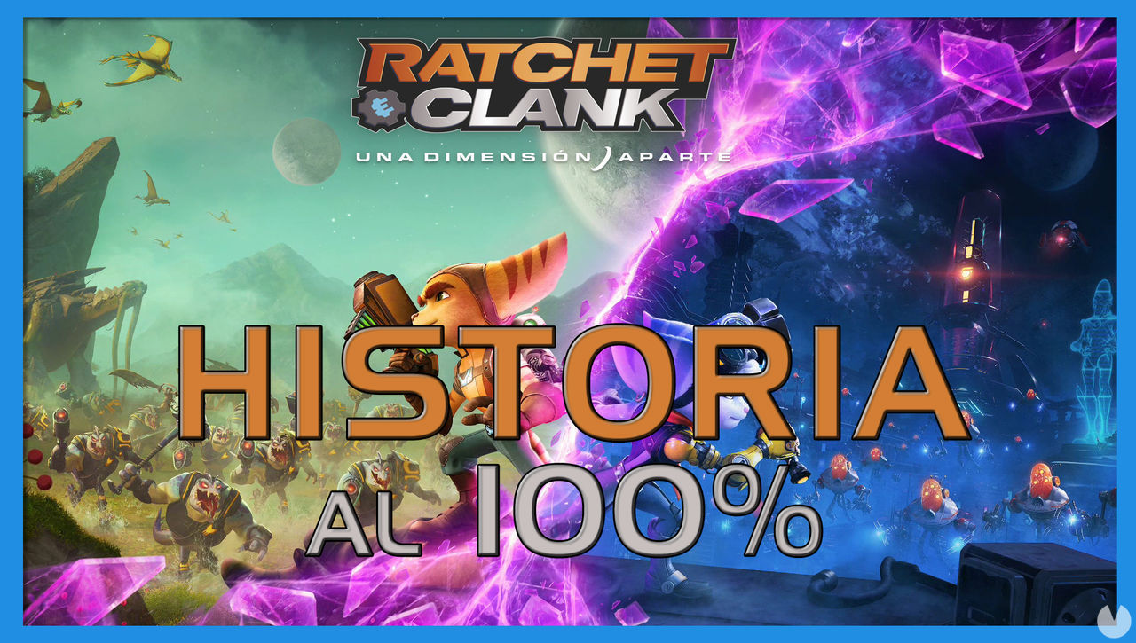 Historia en Ratchet & Clank: Una dimensin aparte al 100% - Ratchet & Clank: Una Dimensin Aparte
