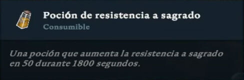 V Rising - Pociones de resistencia a sagrado