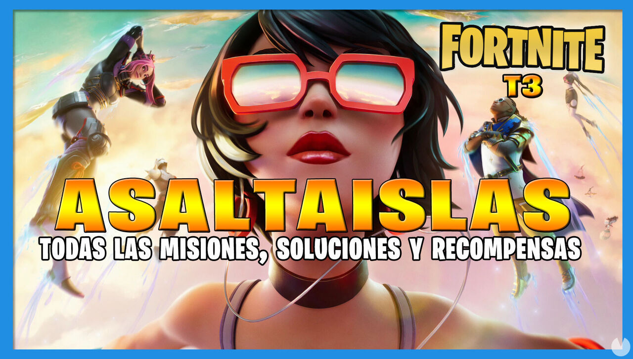 Fornite Battle Royale: Misiones de Asaltaislas, solucin y recompensas - Fortnite Battle Royale
