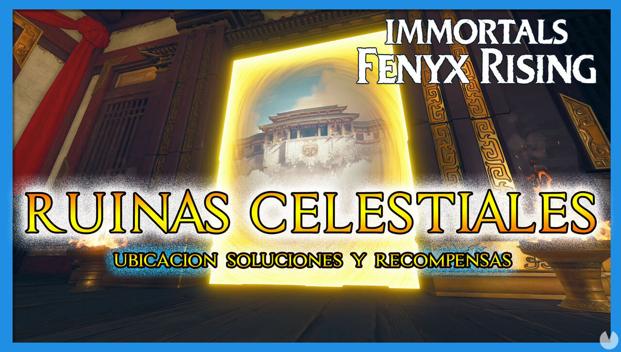 Ruinas celestiales en Immortals Fenyx Rising: solucin y recompensas - Immortals Fenyx Rising