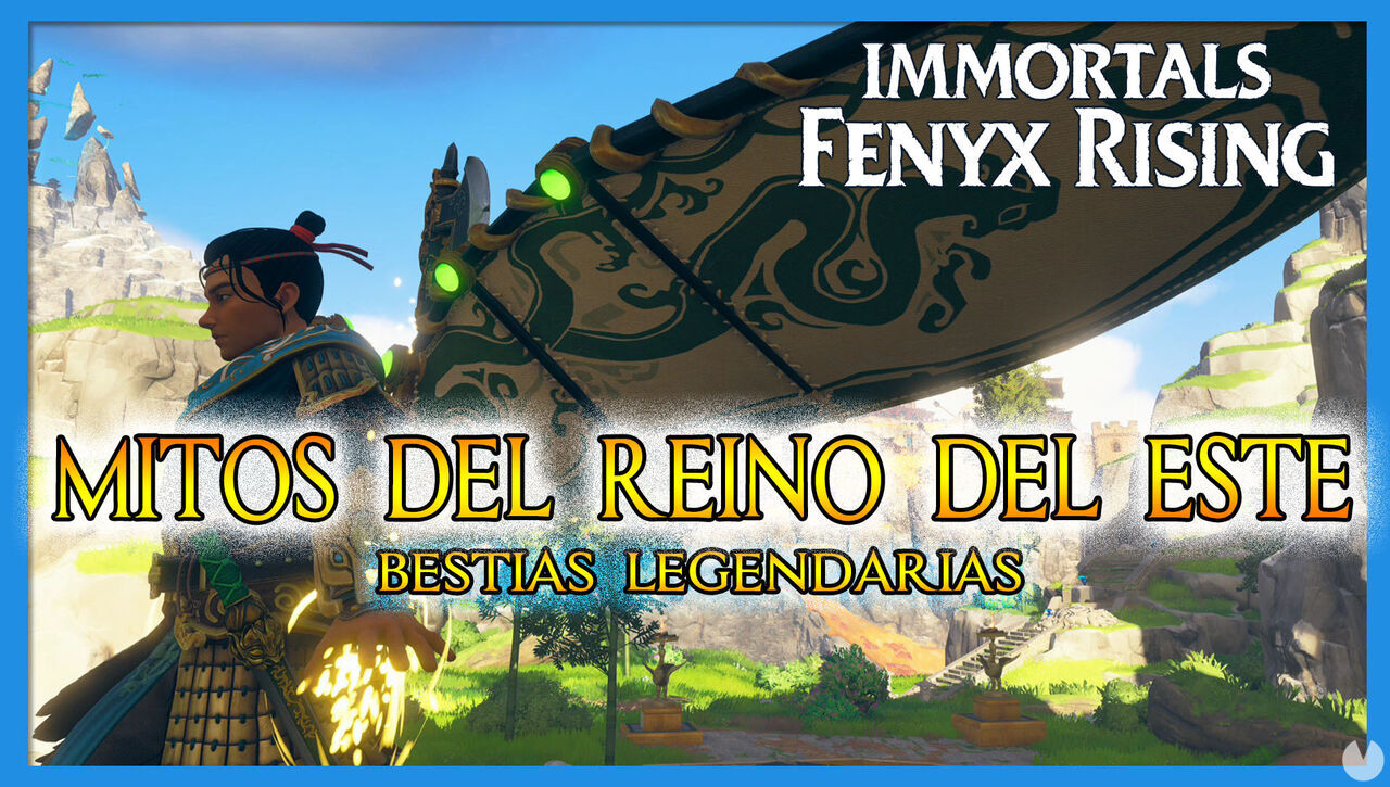 Bestias legendarias de Mitos del Reino del Este en Immortals Fenyx Rising - Immortals Fenyx Rising