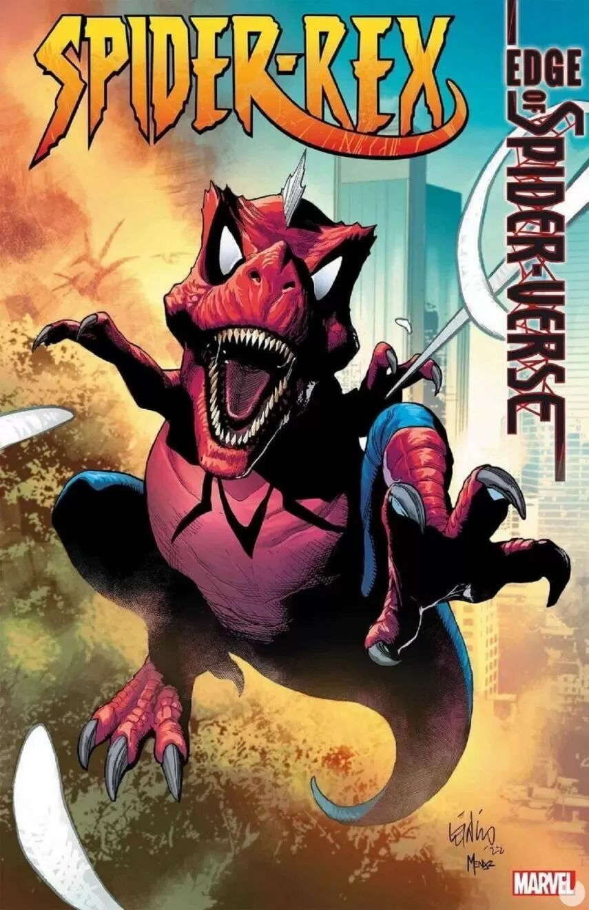 El nuevo Spider-Man es un dinosaurio y el 'Spider-Verso' está cada vez más  loco - Vandal Random