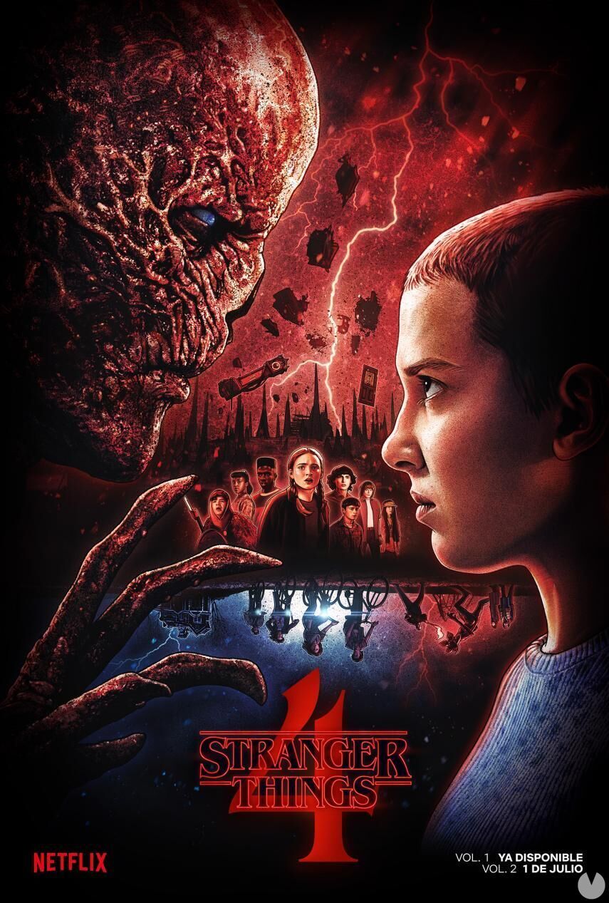 El Póster De Stranger Things 4 Volumen 2 Enfrenta A Vecna Con Eleven Y Es Genial Vandal Random