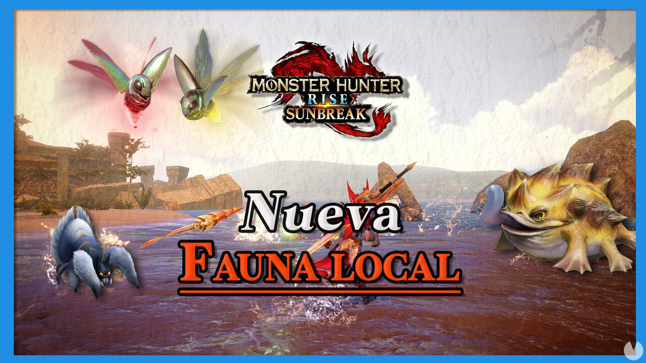 Monster Hunter Rise Sunbreak: Nueva fauna local, tipos, efectos y hbitats - Monster Hunter Rise: Sunbreak