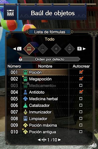 Monster Hunter Rise: Sunbreak - Acumula los objetos m