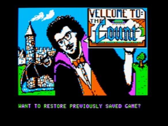The Count, el primer videojuego de vampiros