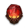 Diablo Immortal - Gema legendaria: Jade ensangrentado