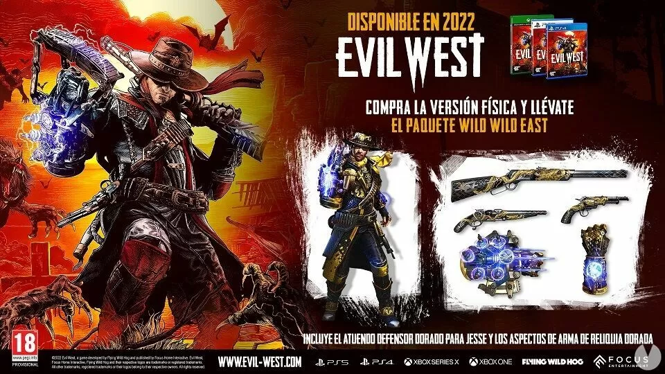 La acción gore de Evil West anuncia su fecha de lanzamiento en PC y  consolas - Vandal