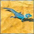 Zelda Tears of the Kingdom - Animal Lagarto vivaz