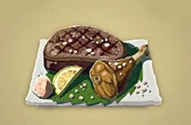 Zelda Tears of the Kingdom - Receta Carne a la parilla