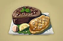 Zelda Tears of the Kingdom - Receta Carne a la parilla XL