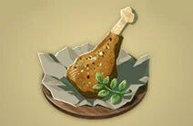 Zelda Tears of the Kingdom - Receta Carne de ave frita