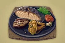 Zelda Tears of the Kingdom - Receta Carne con pescado