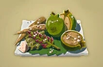 Zelda Tears of the Kingdom - Receta Verduras a la parilla