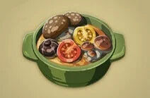 Zelda Tears of the Kingdom - Receta Guiso de tomate y setas