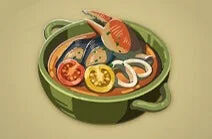 Zelda Tears of the Kingdom - Receta Sopa de pescado y tomate