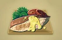 Zelda Tears of the Kingdom - Receta Dorada con salsa